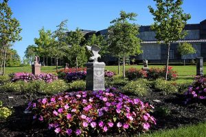The meditative cremation garden at Guardian Angel Cemetery