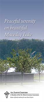 Peaceful Serenity on Beautiful Maceday Lake - Brochure about All Saints Cemetery